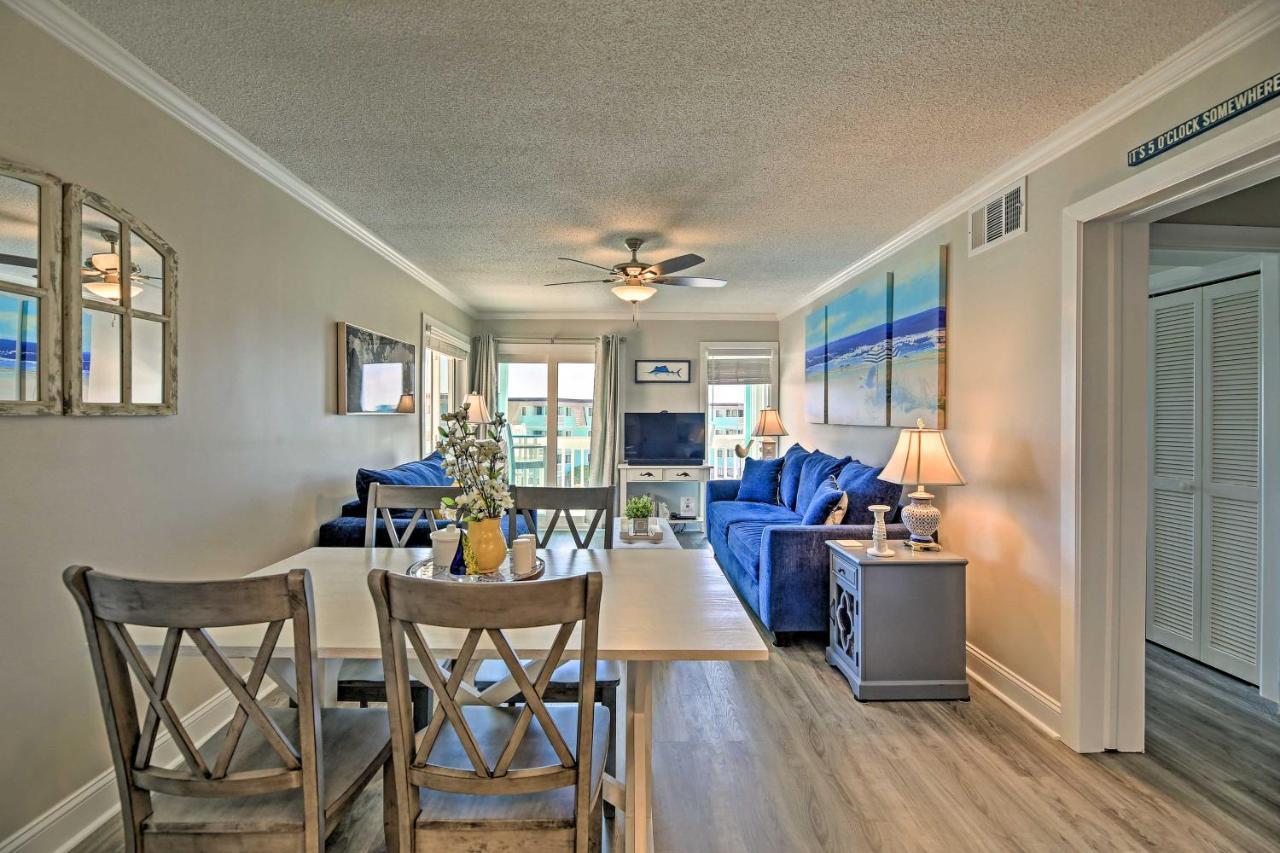 Walk To Beach Ocean-View Atlantic Beach Condo! Экстерьер фото